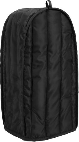 Blender Dust Cover, Stand Mixer or Coffee Maker Appliance Cover, Anti Fingerprint Polyester Dustproof Stain Resistant Blender Cover for Home Kitchen, Machine Washable(COLOR:Black With Handle) in Kuwait
