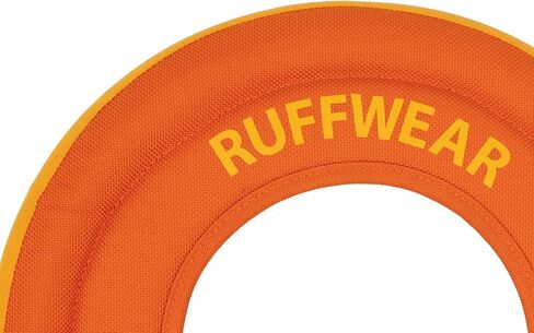 Ruffwear, Hydro Plane Dog Flying Disc, Soft Buoyant Foam Floating Fetch Toy, Lightweight Interactive Water & Snow Toy, Gentle on Teeth, Durable Year-Round Outdoor Play, Biolumin Blue, 9", Medium in Kuwait
