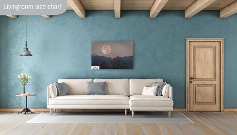 Setting Super Moon - Print/Canvas/Acrylic/Metal in Kuwait