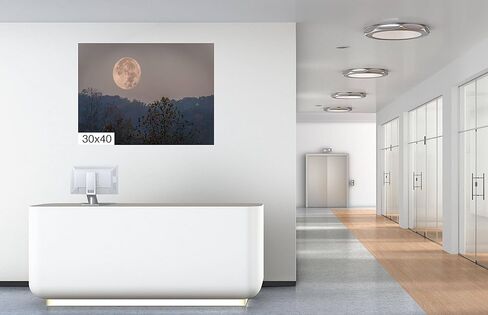 Setting Super Moon - Print/Canvas/Acrylic/Metal in Kuwait