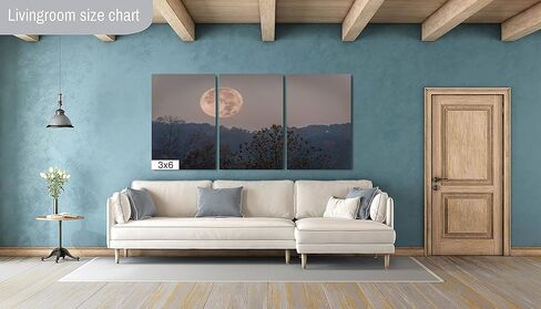 Setting Super Moon - Print/Canvas/Acrylic/Metal in Kuwait