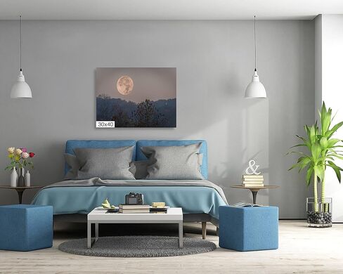 Setting Super Moon - Print/Canvas/Acrylic/Metal in Kuwait