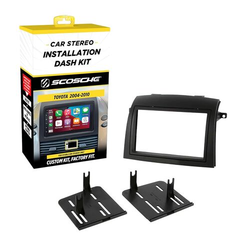 Scosche TA2088B متوافق مع 2004-10 Toyota Sienna ISO Double DIN Dash Kit باللون الأسود in Saudi Arabia