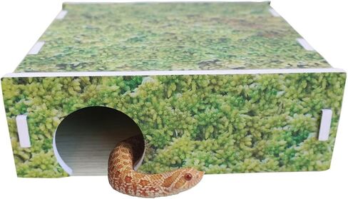 Corn Snake Hides, Enclosure Accessories for Reptile Snake, Terrarium Habitat Shelter Decor in Kuwait