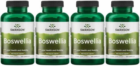 Swanson Boswellia Joint Flexibility Movement Support Ayurvedic Herb (boswellia serrata resin) 400 mg per Capsule 800 mg per Serving 100 Count in Saudi Arabia