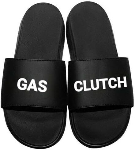 Clutch Gas Automotive Stick Shift Manual Transmission Sandals Slides in Kuwait