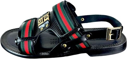 Ivan Troy Paolo Men’s Italian Leather Sandals Shoes in Kuwait