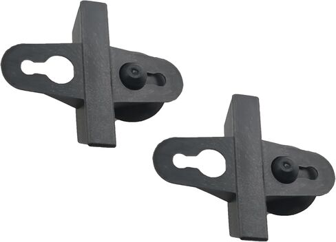 20PCS Black PVC Aquarium Divider Suction Cup Clamp Glass Fixing Clip Suitable for Separating Fish Tank and Supporting Plastic Mesh Panels in Kuwait