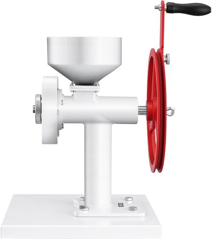 VEVOR Manual Grain Mill with Flywheel, Hand-Crank Corn Grinder, Heavy-Duty Carbon Steel Wheat Grinding Mill with Adjustable Fineness & 0.53 Gallon Hopper for Grains Spices Coffee Beans Nuts in Kuwait