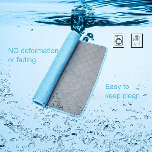 Dog Cooling Mat, Upgraded Arc-Chill Cooling Mat for Dogs Q-Max>0.4, Washable Dog Cooling Pad, Non-Slip Portable Cooling Pad for Dogs, Self-Cooling Bed for Small Medium Large Dogs Cats Indoor Outdoor in Kuwait