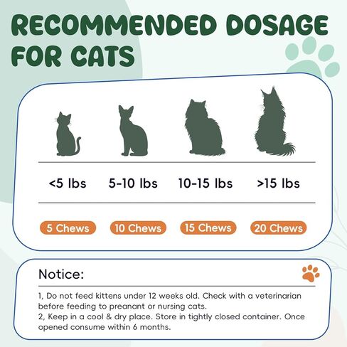 500 Probiotics for Cat - Digestive Enzymes & Prebiotics for Gut Health, Probiotic Tasty Chews Diarrhea Relief & Gas Treatment, Pumpkin Formula for Sensitive Stomachs & Itchy Skin Support, Chicken in Kuwait