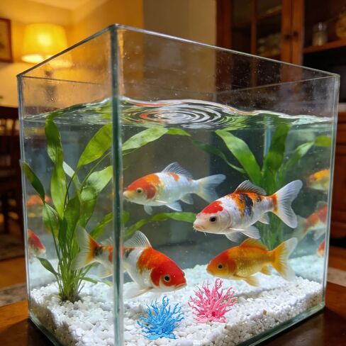3 Pcs Aquarium Coral Reef Decor Charming Fish Tank Coral for Fish Tank Decorations(Blue, White, Pink) in Kuwait