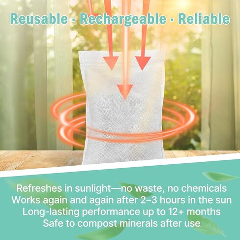Dead Rodent Odor Absorber for Strong Indoor Smells – Industrial-Grade Deodorizing Pouch for Wall, Attic & Crawlspace – Fragrance-Free & Reusable – Covers Up to 365 Sq Ft – No Harsh Chemicals in Kuwait