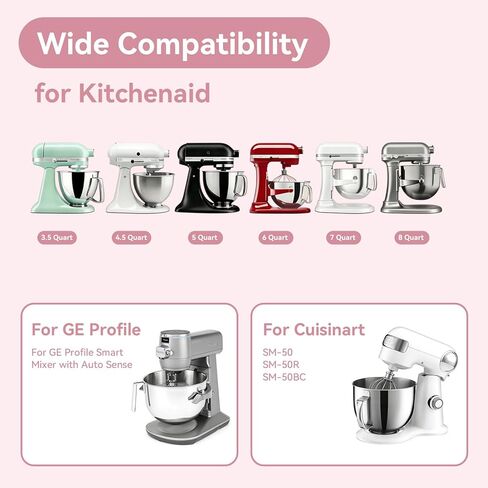 مرفق صانع الآيس كريم لخلاط حامل KitchenAid، ماكينة تقديم الحلوى الناعمة والفواكه المجمدة الخالية من الألبان، صانع الزبادي المجمد والأشربة، ملحق مساعد مطبخ آمن للاستخدام في غسالة الأطباق من OTOmitra in Kuwait