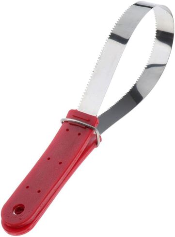 Equine Sweat Stainless Steel Metal Portable Grooming Tool with Double-Sided Design Rounded Curry Comb Suitable for Barn Use and Equine in Kuwait