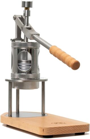 MS1 - Mini Portable Manual Espresso Machine with Wooden Base, Lever Press Coffee Machine, No Electricity Required, for Home, Travel and Camping (58mm) in Kuwait