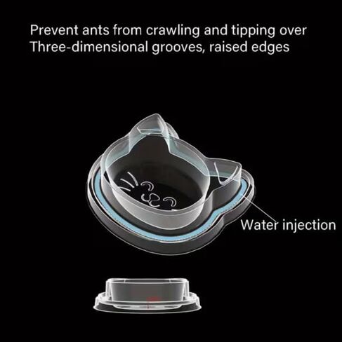 15 قطعة من وعاء الحيوانات الأليفة على شكل قطة للاستعمال مرة واحدة | وعاء طعام للسفر للكلاب والقطط | وعاء للحيوانات الأليفة للاستخدام مرة واحدة للمسافرين | وعاء ماء لطعام الحيوانات الأليفة للمنزل والرحلات in Kuwait