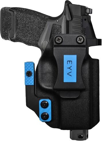 حافظة مسدس IWB للحمل المخفي - تناسب CZ Shadow 2 Compact | حافظات مسدس كيديكس المصنوعة يدويًا مع مجموعة مخالب مخصصة وخيارات الملحقات الملونة | حافظات EYV in Kuwait
