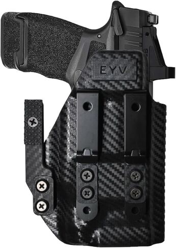 حافظة مسدس IWB للحمل المخفي - مناسبة لـ Springfield Prodigy 3.5 "TLR7 HLX | حافظات مسدس Kydex المصنوعة يدويًا مع مجموعة مخالب مخصصة | حافظات EYV in Kuwait