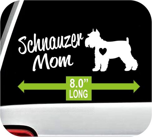 مجموعة ملصقات لاصقة Schnauzer لنافذة السيارة in Kuwait
