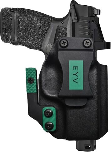 IWB Gun Holster للحمل المخفي - يناسب CZ Shadow 2 Carry | حافظات مسدس كيديكس المصنوعة يدويًا مع مجموعة مخالب مخصصة وخيارات الملحقات الملونة | حافظات EYV in Kuwait