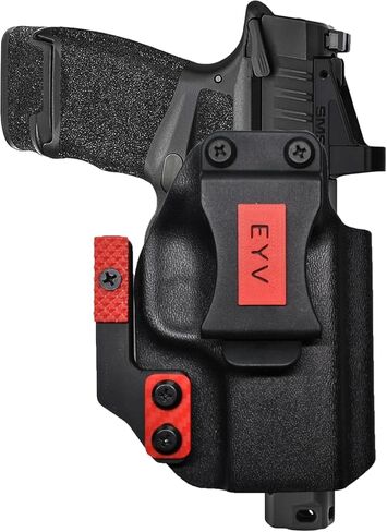IWB Gun Holster للحمل المخفي - يناسب CZ Shadow 2 Carry | حافظات مسدس كيديكس المصنوعة يدويًا مع مجموعة مخالب مخصصة وخيارات الملحقات الملونة | حافظات EYV in Kuwait