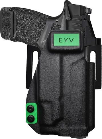 OWB (Outside the Waistband) Gun Holster - Fits for the Kimber CDS9 with O Light PLX | Handmade Kydex Pistol Holster | EYV Holsters in Kuwait