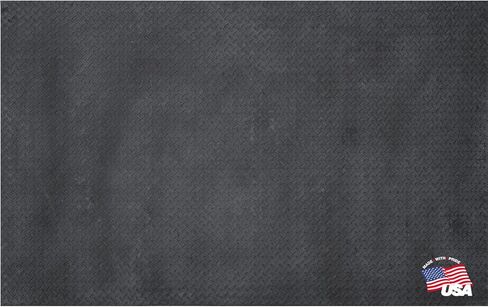 Heavy-Duty Rubber Stable Mat 4x6 Non-Slip Horse & Dairy Mat, 3/4" Thickness, Easy Clean Surface, Livestock Barn Flooring, Durable Utility Mat for Barns, Stalls, Trailers, Made in USA in Kuwait