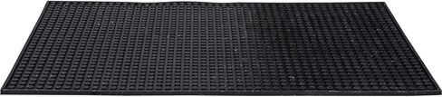 Heavy-Duty Rubber Stable Mat 4x6 Non-Slip Horse & Dairy Mat, 3/4" Thickness, Easy Clean Surface, Livestock Barn Flooring, Durable Utility Mat for Barns, Stalls, Trailers, Made in USA in Kuwait