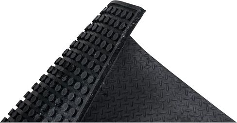 Heavy-Duty Rubber Stable Mat 4x6 Non-Slip Horse & Dairy Mat, 3/4" Thickness, Easy Clean Surface, Livestock Barn Flooring, Durable Utility Mat for Barns, Stalls, Trailers, Made in USA in Kuwait