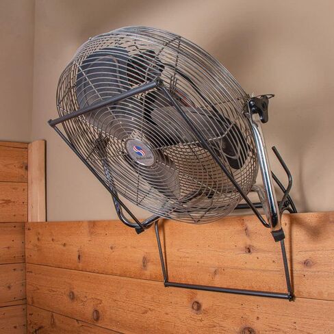 EASY-UP Fan Holder | Convenient & Sturdy Box Fan Holder for Horse Stalls | Easy Assembly & Fresh Air Solution in Kuwait