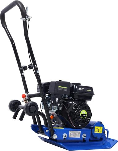 ضاغطة لوحة غاز Gecheer 212cc 7HP مع لوحة 20 بوصة × 14 بوصة، 5600 VPM، قوة ضغط 2700 رطل، متوافقة مع EPA، تتضمن عجلات ومقابض دفع in Kuwait