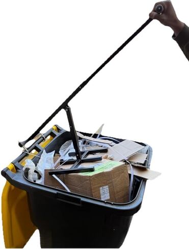 Manual Trash Bin Compact Extra Space Compactor Press For Waste Recycling Bin Can in Kuwait
