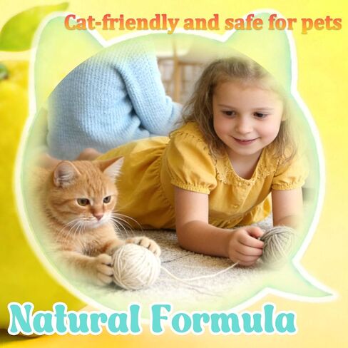مزيل العرق من 4 قطع من PurifyLogix لصندوق فضلات القطط ذاتي التنظيف من PetSafe ScoopFree SmartSpin، معطر هواء لصندوق الفضلات الأوتوماتيكي HHOLOVE، مانع للروائح النباتية الصديقة للقطط، برائحة الليمون in Kuwait
