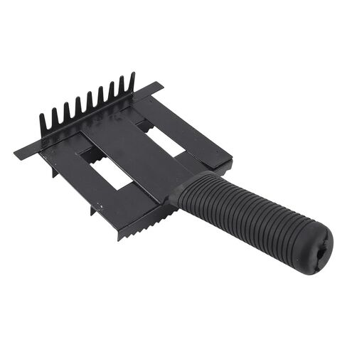 Livestock Shedding Comb, Premium ABS and Iron Dual Sided Tooth Design for Smooth Grooming Itch Relief and Massaging, with Metal Comb for Cow Sheep Horse and Farm Pets in Kuwait