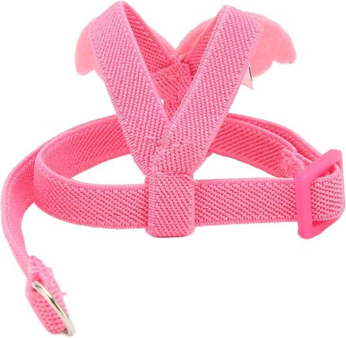 Haofy Bird Harness Leash, Lightweight Parrots Traction Rope with Comfortable Handle for Outdoor Walking and Training (Pink) in Kuwait
