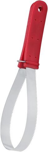 Stainless Steel Horse Grooming Tool, Smooth Comb with Teeth for Shedding and Heavy Cleaning, Sweat Scraping and Water Removal, with Non Slip Handle, for Horses and Ponies in Kuwait