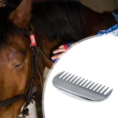 Horse Tool Horse Grooming Comb for Long Hair Ponies Shedding in Kuwait