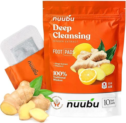 منصات القدم Nuubu Lavender - تصحيح القدم العشبية اليابانية الطبيعية العميقة - حزمة من 10 in Kuwait