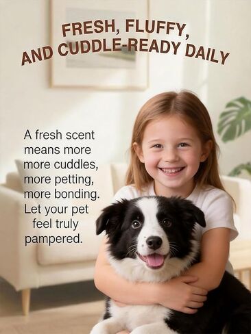 Dog Perfume Spray Long Lasting - Alcohol Free Pet Cologne for Dogs & Cats, Plant Based Puppy Perfume for Sensitive Skin, Fresh and Clean Dog Fragrance Spray for Fur in Kuwait