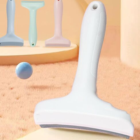 Efficient Pet Hair Trimming Tool with Ergonomic Handle for Long Short Haired Cats Dog Grooming Gentle Shedding Control Pet Brush in Saudi Arabia
