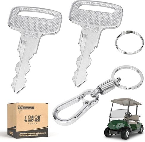 مفاتيح عربات الجولف لـ Yamaha G14 G16 G19 G22 G29/Drive، مفاتيح إشعال بديلة لعربة الجولف لعربة الجولف Yamaha GU2-H2511-00، الغاز/الكهرباء، حزمة 2 in Saudi Arabia