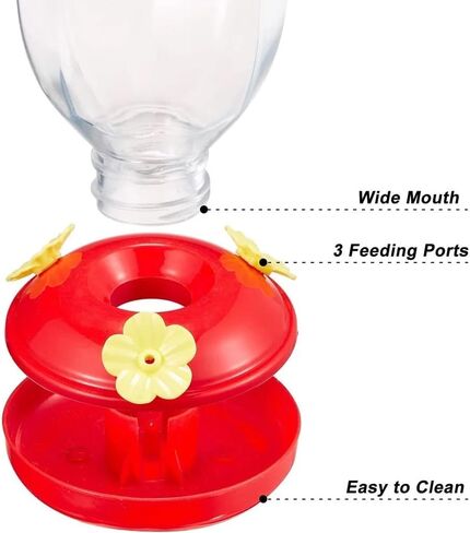 2 Pack Outdoor Hummingbird Feeders in Kuwait