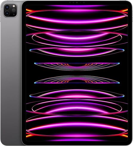 2022 Apple iPad Pro 6th Gen (12.9-inch, Wi-Fi, 256GB) - Silver (Renewed Premium) in Saudi Arabia