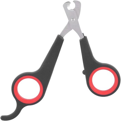 Estink Bird Nail Clippers الفولاذ المقاوم للصدأ أداة تشذيب أظافر الحيوانات الأليفة 4.6 × 2.4 بوصة مع شفرات دقيقة غير قابلة للانزلاق للببغاوات والكناري والعصافير والطيور الصغيرة in Kuwait