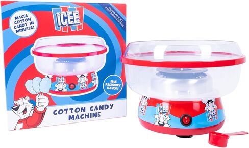 ICEE Cotton Candy Machine – Create Iconic Blue Raspberry Flavored Cotton Candy at Home – Complete with Sugar, Easy to Use, Perfect for Parties, Birthdays, and Family Fun in Kuwait