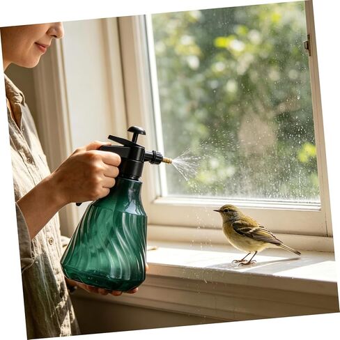ARTIBETTER Handheld Pet Bird Mister Sprayer Bottle 2l Plastic Manual Aviary Hydration Mist for Parrot Grooming and Cage Cleaning in Kuwait