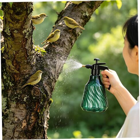 ARTIBETTER Handheld Pet Bird Mister Sprayer Bottle 2l Plastic Manual Aviary Hydration Mist for Parrot Grooming and Cage Cleaning in Kuwait