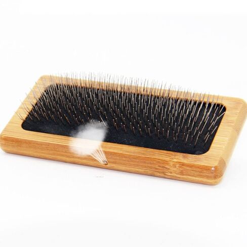 Pet Supplies Tapestry Cleaning Brush Open Knot Dog Cat Deshedding Stainless Steel Hair Remover Carpet Tassel Brush(S) in Kuwait