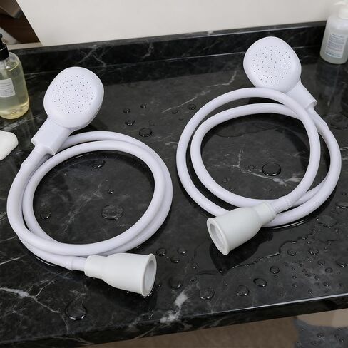 1 Set Portable Sink Faucet Shower Head Quick Connect Household Bathroom Shower for Pet Bathing,Home & Outdoor Use,131 * 6cm in Kuwait